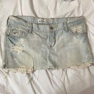 Hollister Jean mini skirt